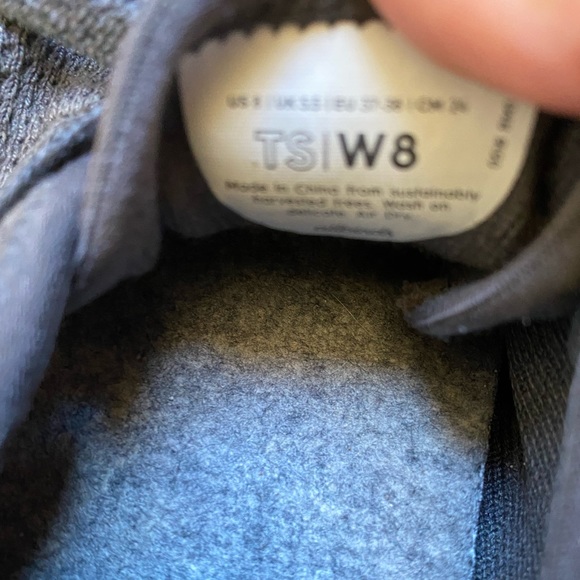 Allbirds tree skippers in charcoal gray size 8 - Picture 8 of 8